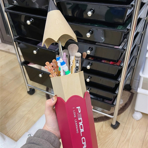 Two-In-One Pencil Shape Storage