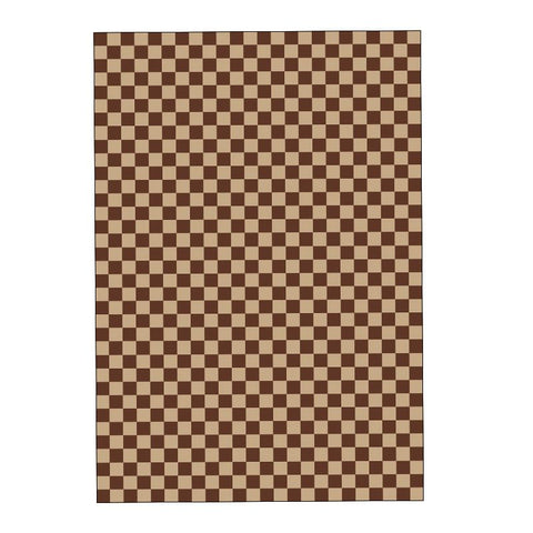 6 Color Checkerboard Rug