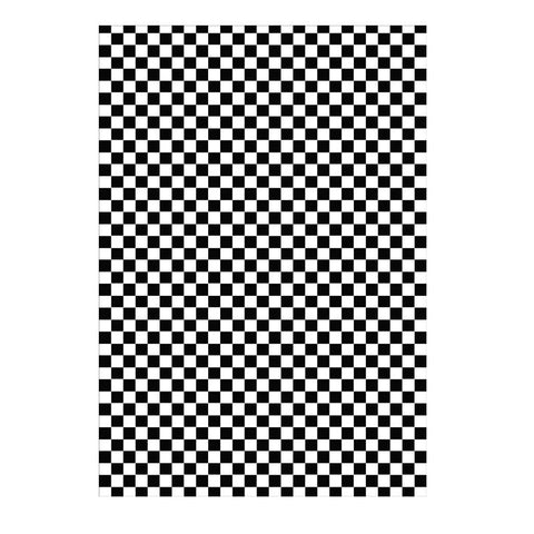 null 6 Color Checkerboard Rug.
