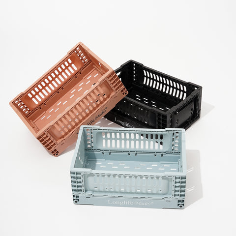 Plastic Folding Storage Basket