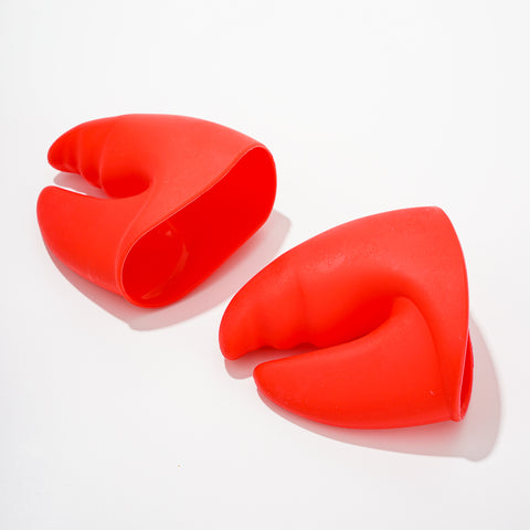 Silicone Oven Mitts Set of 2 Lobster Claws Potholders Heat