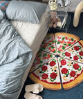 null Puzzle Pizza Rug.