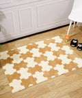 null Cute Puzzle Flocked Rug.
