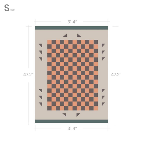 Avant Basic Checkered Carpet - HypeIndaHouse