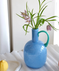 Blown Glass Vase With Handle - HYPEINDAHOUSE