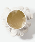 White Ceramic Table Vase - HYPEINDAHOUSE