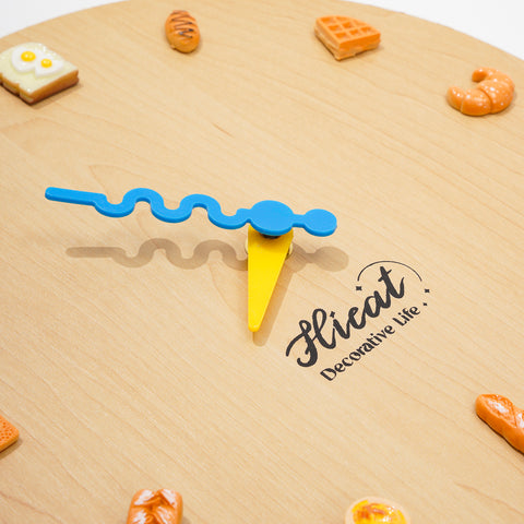 Cute Bread Wall Clock - HYPEINDAHOUSE