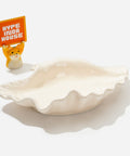 (W6)Seashell Shaped Ceramic Plate - HYPEINDAHOUSE