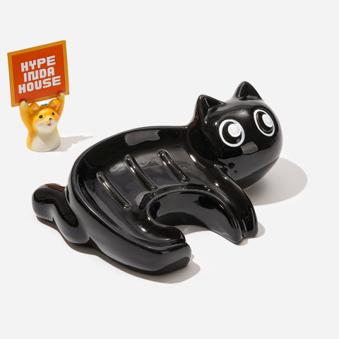 Big Eyes Cat Soap Holder - HYPEINDAHOUSE