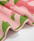 Pink & Purple Floral Bath Towel - HYPEINDAHOUSE