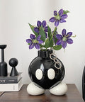 Cute Ceramic Bomb Vase - HYPEINDAHOUSE