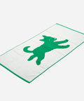 Green & White Puppy Towel - HYPEINDAHOUSE