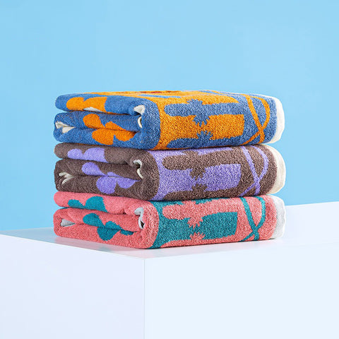 3 Colors | Art Museum Moomin Series Cotton Towel - HYPEINDAHOUSE