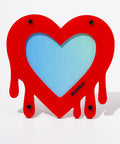 Black & Red Melting Heart Photo Frame - HYPEINDAHOUSE