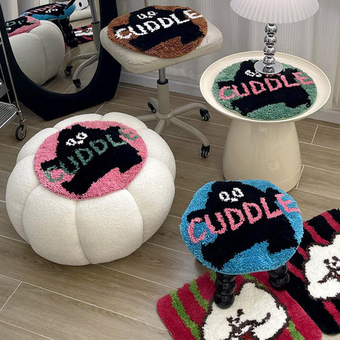 6 Colors | Cute Cuddle Pattern Cushion - HYPEINDAHOUSE