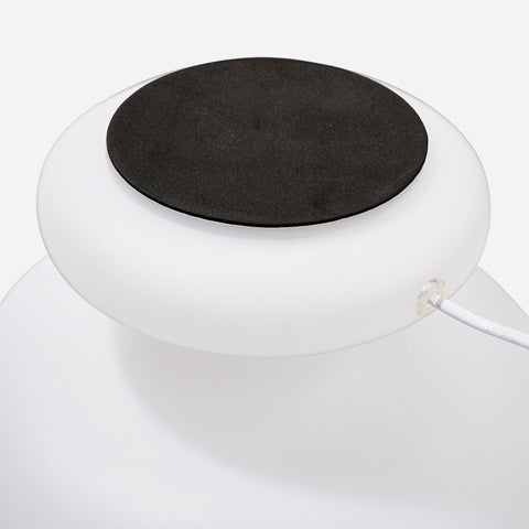 White Donut Table Lamp