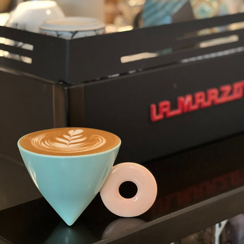 Unique Blue & Pink Coffee Mug - HYPEINDAHOUSE