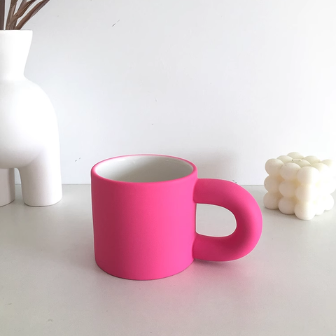 null Rose Pink Ceramic Mug.