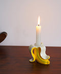 Banana Shaped Candle Holder - HYPEINDAHOUSE