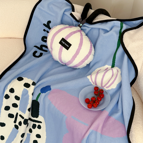 [2 Colors] Detachable Nap Blanket Set - HYPEINDAHOUSE
