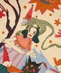 Colorful Fairytale Woven Throw Blanket - HYPEINDAHOUSE