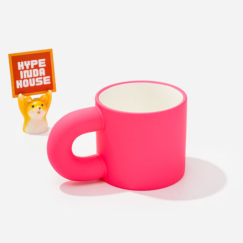 Rose Pink Ceramic Mug