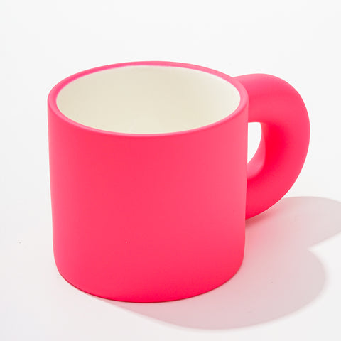 Rose Pink Ceramic Mug