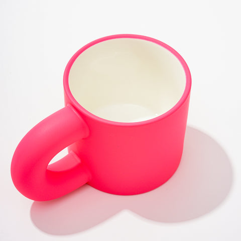 null Rose Pink Ceramic Mug.