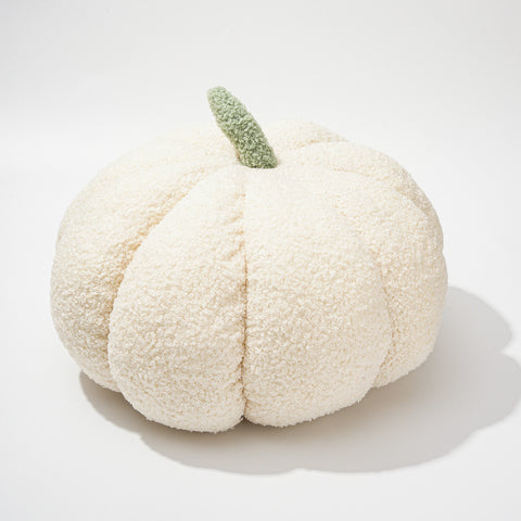 null White Pumpkin Pillow.