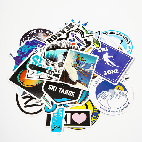Ski Theme Sticker Pack