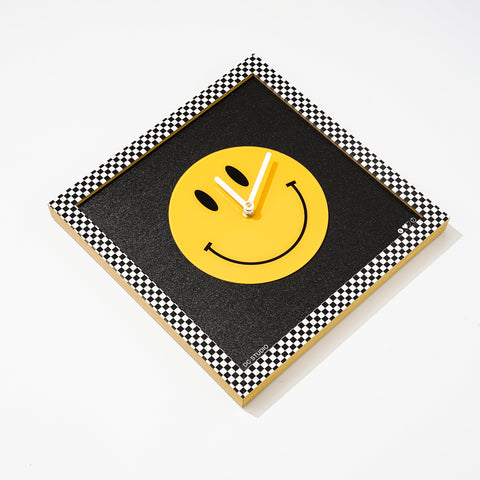 null Smiley Wall Clock.