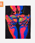 null Psychedelic Aesthetic Sexy Girl Trippy Tapestry.
