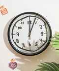 null Simple Painting Clock Wall Watch.