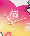 Acrylic Pink Vibe Rabbit Wall Clock - HYPEINDAHOUSE