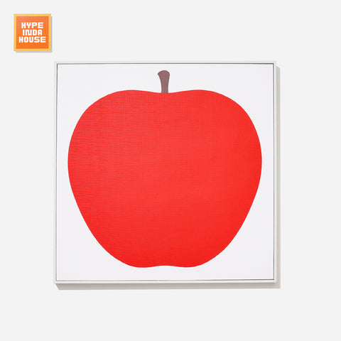 null Red Apple Wall Art.