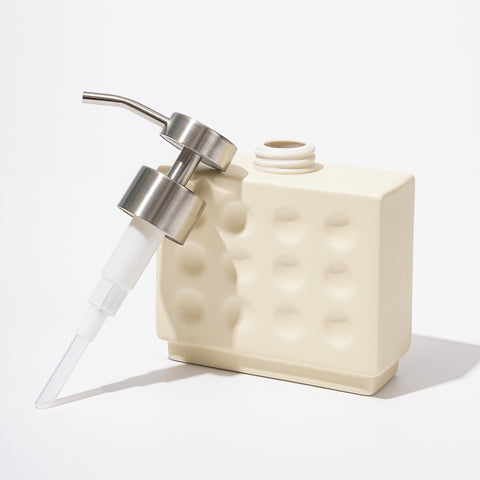Cream White Storage Bottle - HYPEINDAHOUSE
