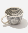 null Vintage Irregular Ceramic Mug.