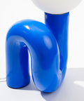 Blue & Red Nordic Twisted Ball Table Lamp - HYPEINDAHOUSE