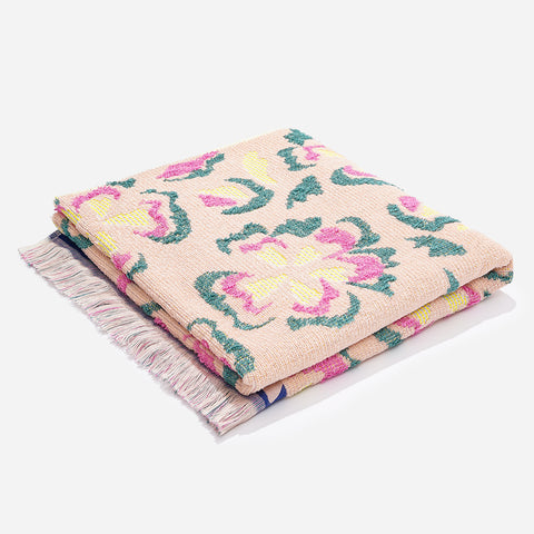 Multi-color Hibiscus Bath Towel - HYPEINDAHOUSE