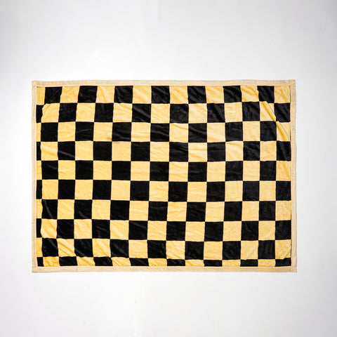 [5 Color] Checkered Flannel Blanket