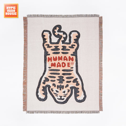 null Tiger Woven Throw Blanket.