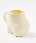 Plump Buttocks Solid Color Ceramic Mug - HYPEINDAHOUSE