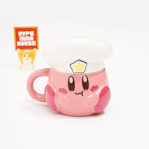null Pink Vibe Kirby Mug.