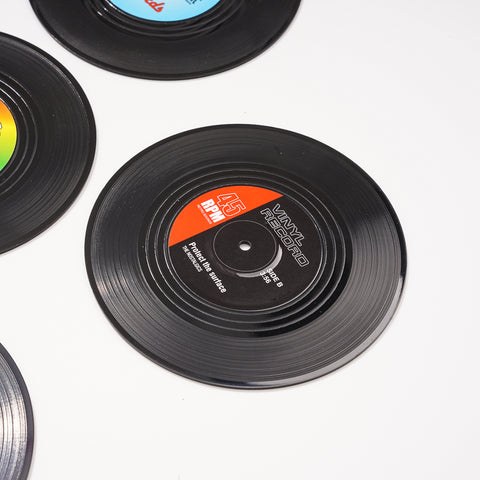 Mini Vinyl Record Coasters - HYPEINDAHOUSE