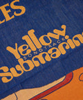 null Beatles Yellow Submarine Woven Throw Blanket.