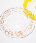 Clear Cheese Glass Plate - HYPEINDAHOUSE