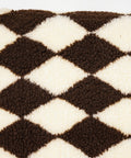 Sherpa Checkered Seat Cushion - HYPEINDAHOUSE