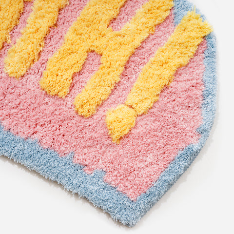 null Tufted Absorbent Bathmat.