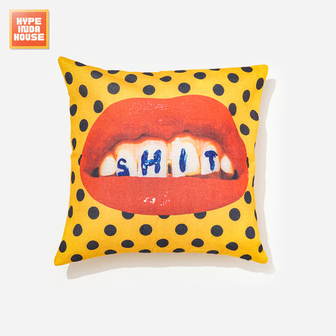 null Pop Art Vibe Throw Pillow Cover.