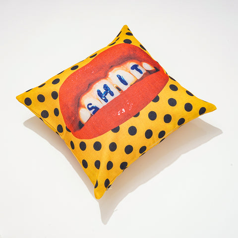 Pop Art Vibe Throw Pillow Cover